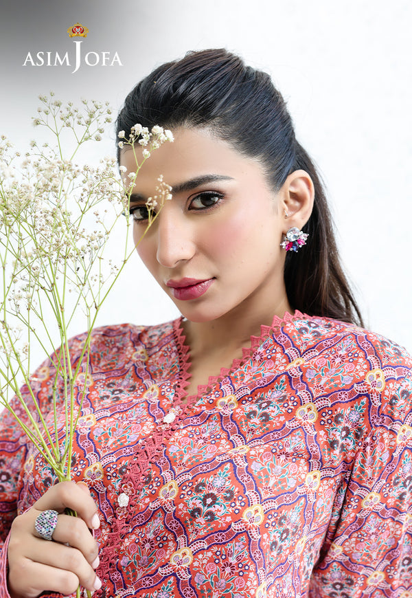 AJPB-217 PRINTED CAMBRIC STITCHED 3PCS | DAILY PRET 2 | ASIM JOFA