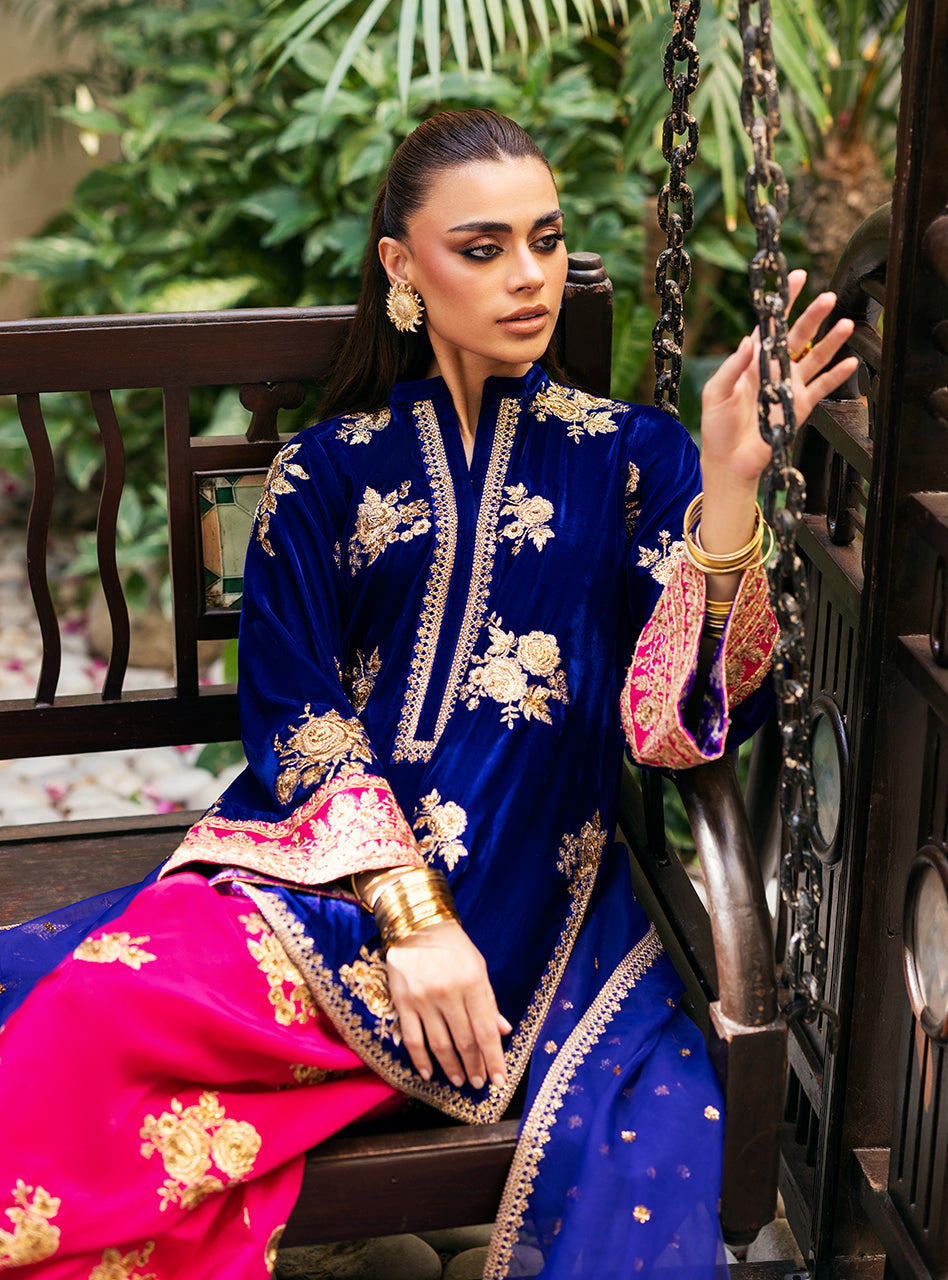Jia | Velvet Unstitched '25 | Zainab Chottani