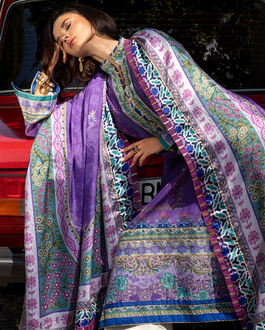 Cosmic Spindle | NIRVANA PRINTED SILK | MUSHQ