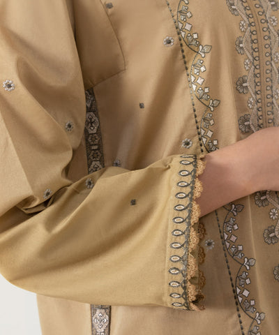 3 PIECE - DYED EMBROIDERED LAWN SUIT | SIGNATURE LAWN VOL 4 | SAPPHIRE in UK USA UAE online kapraye.com