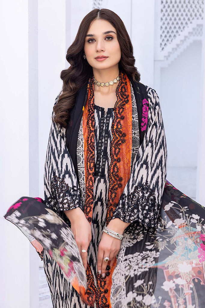 3-Pc BWS23-03 | ZAUQ Black & White 2023 | CHARIZMA in UK USA UAE online kapraye.com