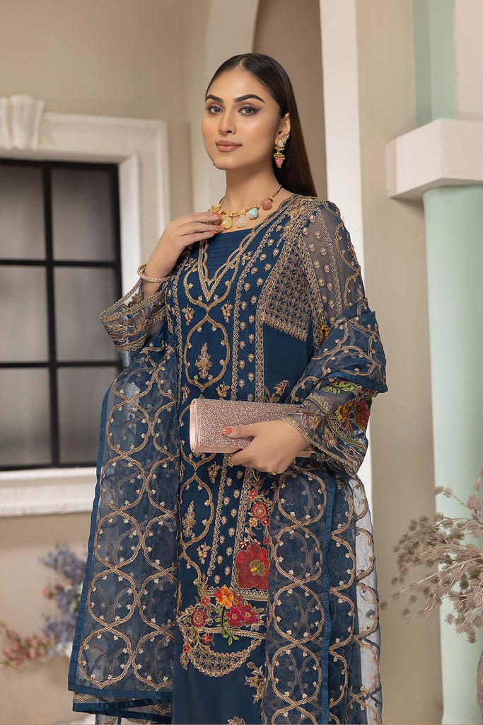 CEC23-01 || TASAWAR EMBELLISHED CHIFFON COLLECTION -2023 || CHARIZMA in UK USA UAE online kapraye.com