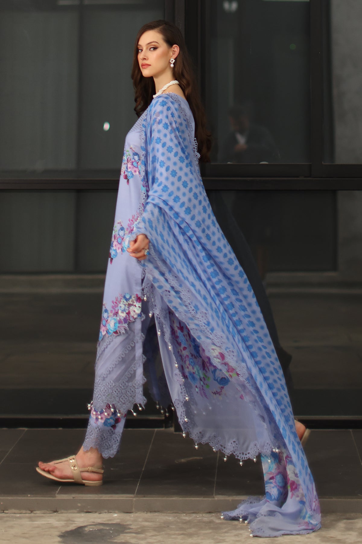 3-PC Unstitched Lawn Collection CS6-09 | SIGNATURE LAWN COLLECTION 2026 | CHARIZMA