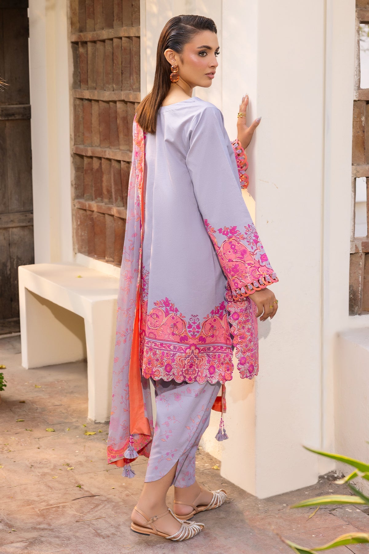 3-PC Unstitched Printed Lawn CP6-06 | C-PRINT VOL-01-2026 | CHARIZMA
