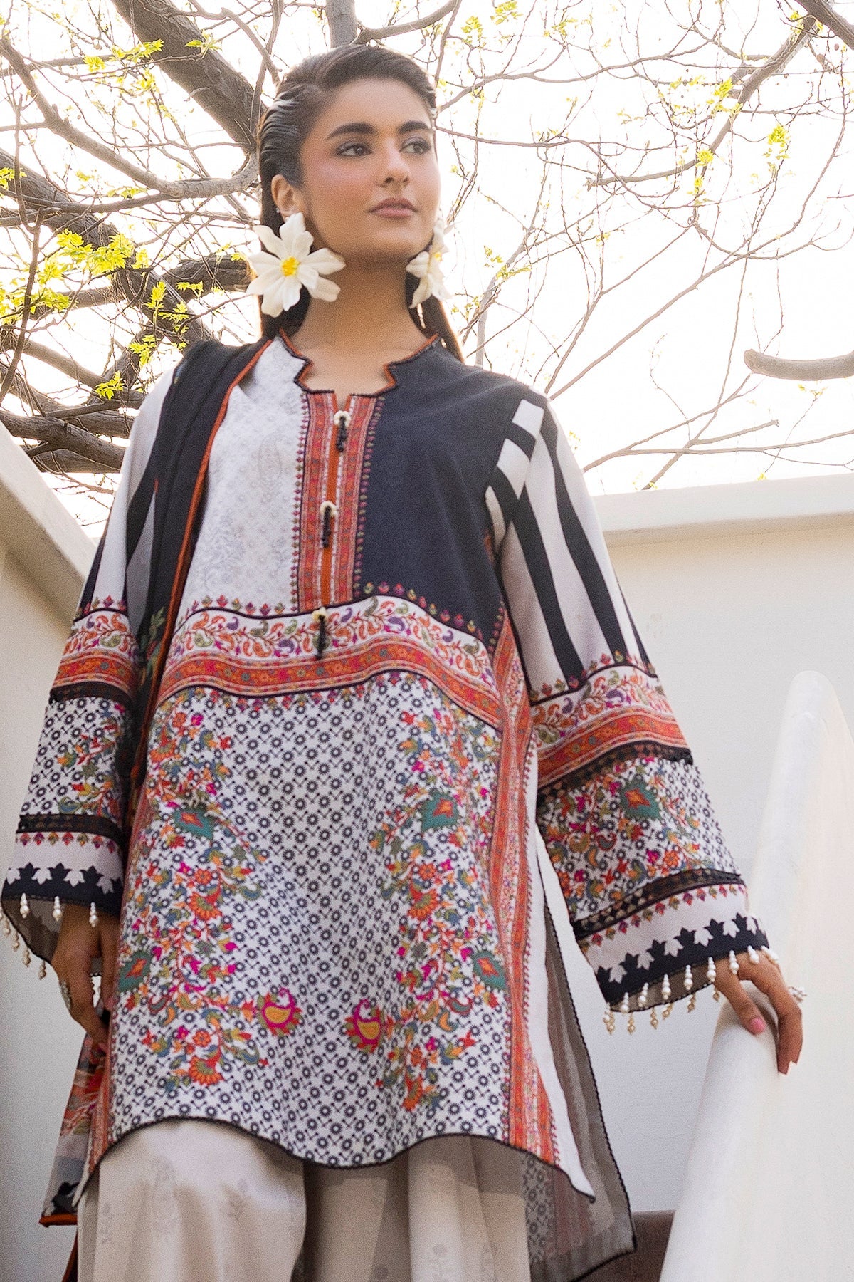 3-PC Unstitched Printed Lawn CP6-07 | C-PRINT VOL-01-2026 | CHARIZMA