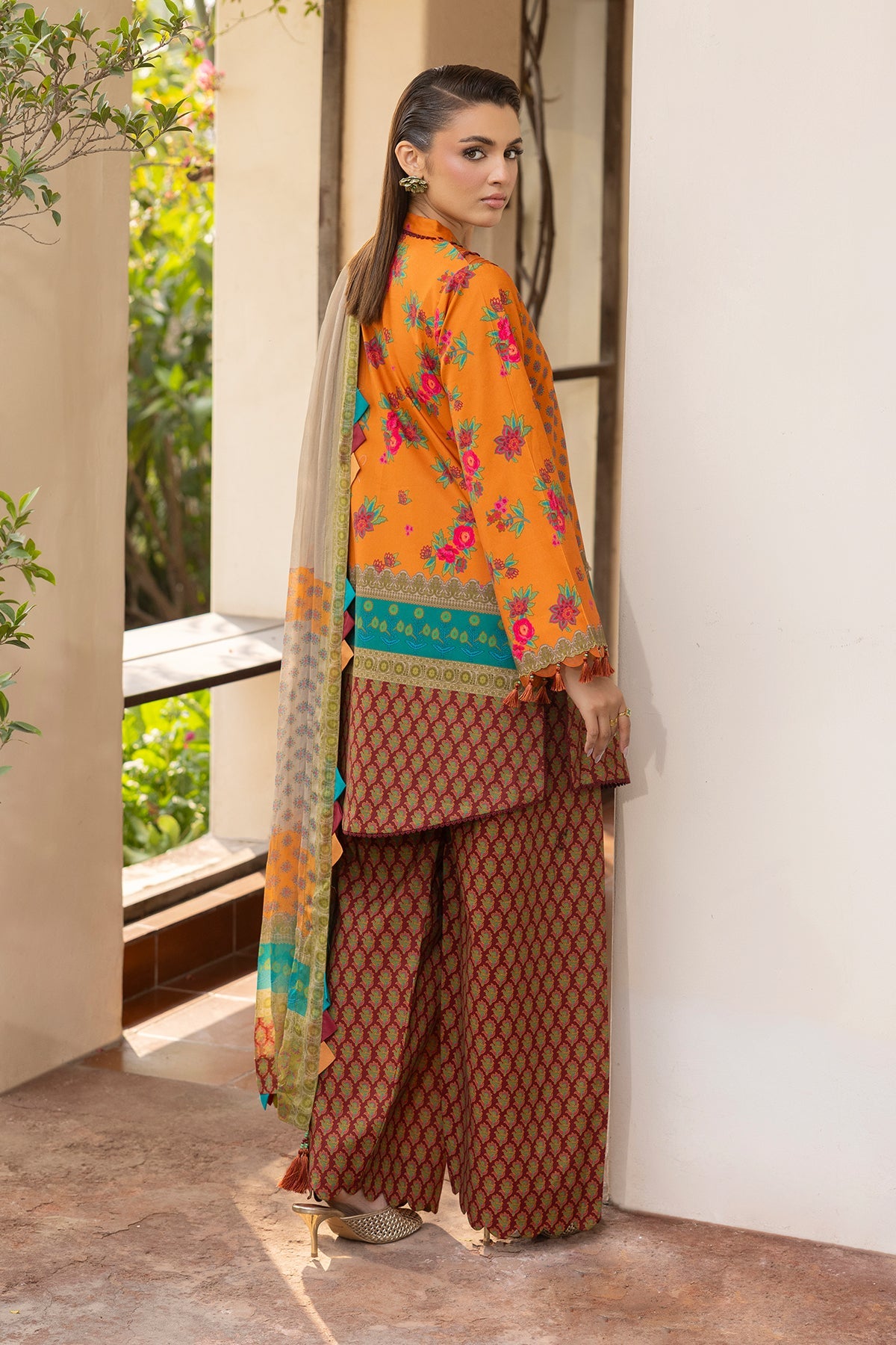 3-PC Unstitched Printed Lawn CP6-01 | C-PRINT VOL-01-2026 | CHARIZMA