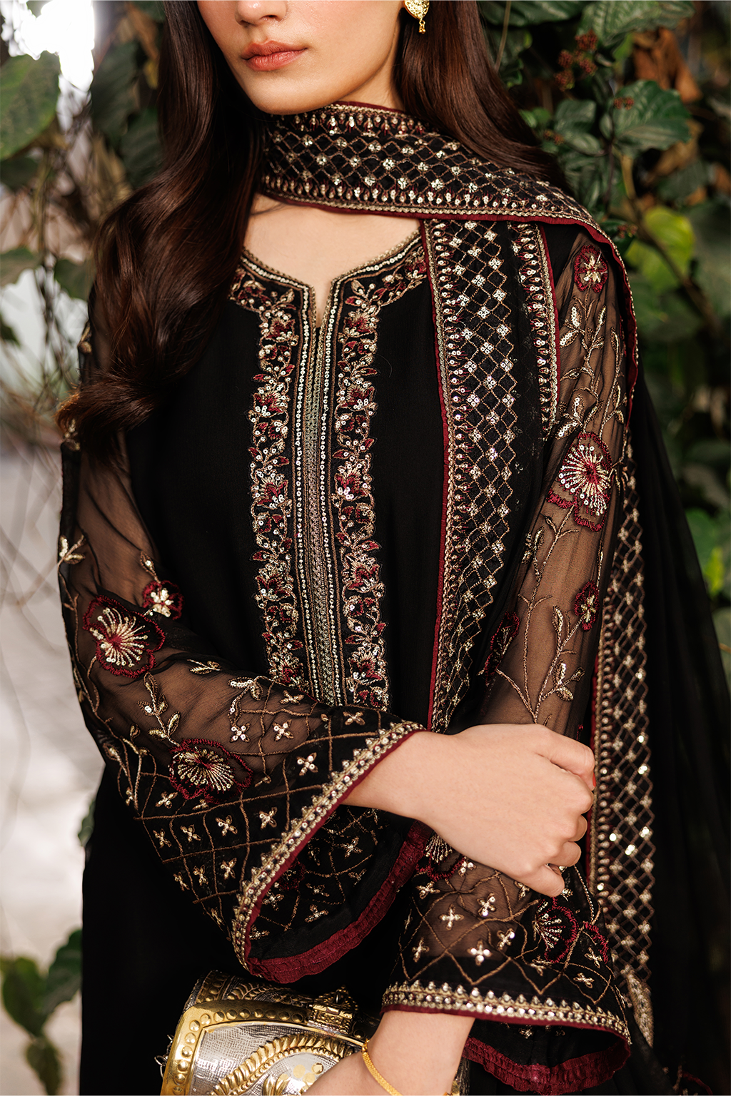 CC-90 Plain Chiffon | NOOR ANGAN SEMI FORMALS | IZNIK