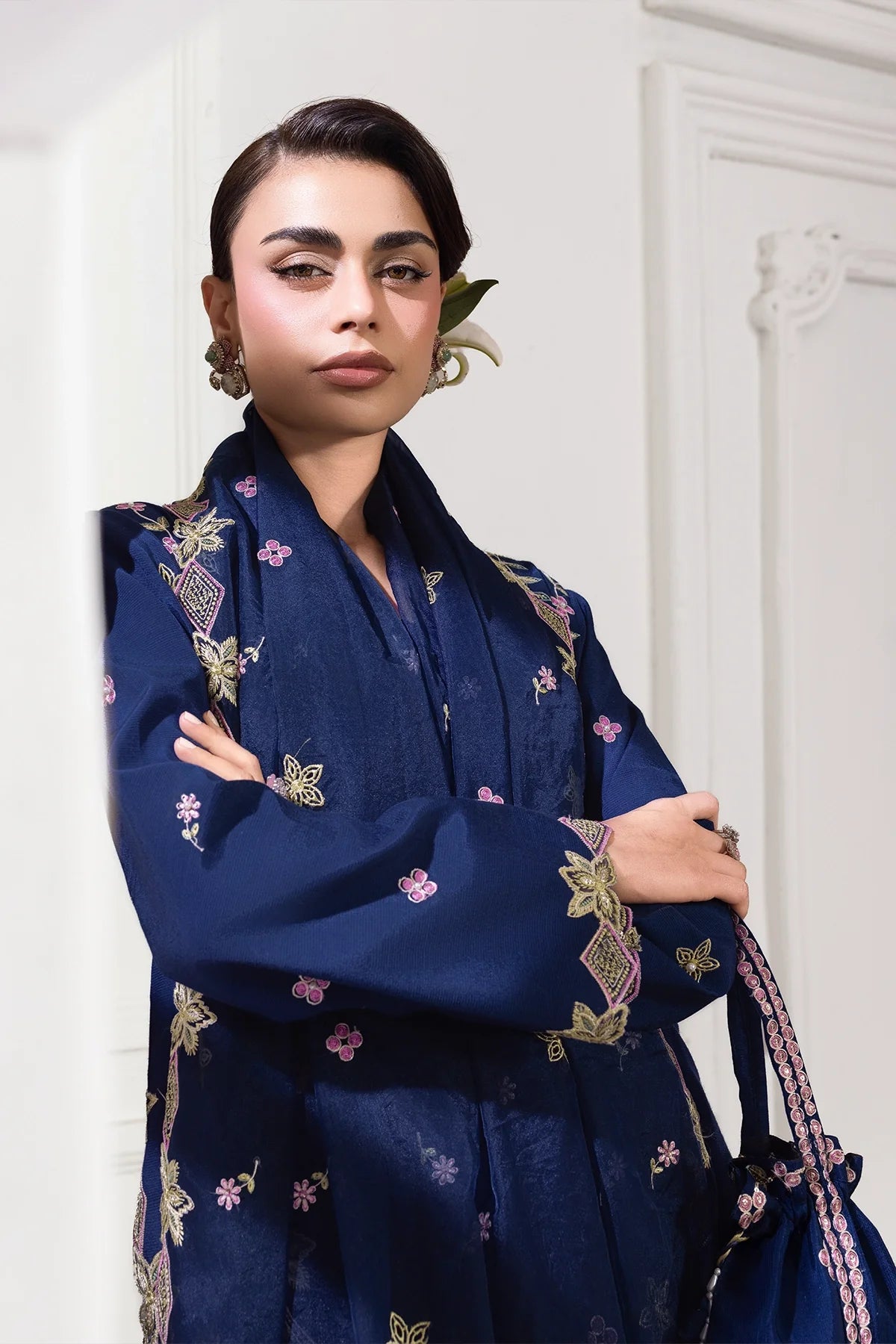 Azul | LUMEIRE SILK | RANG RASIYA