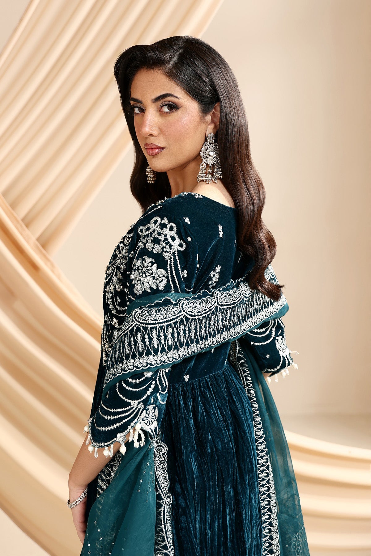 AF-VLT-2214-Mystique | L’AMOUR ’25 – Luxury Handmade Velvet Collection | ALIZEH FASHION