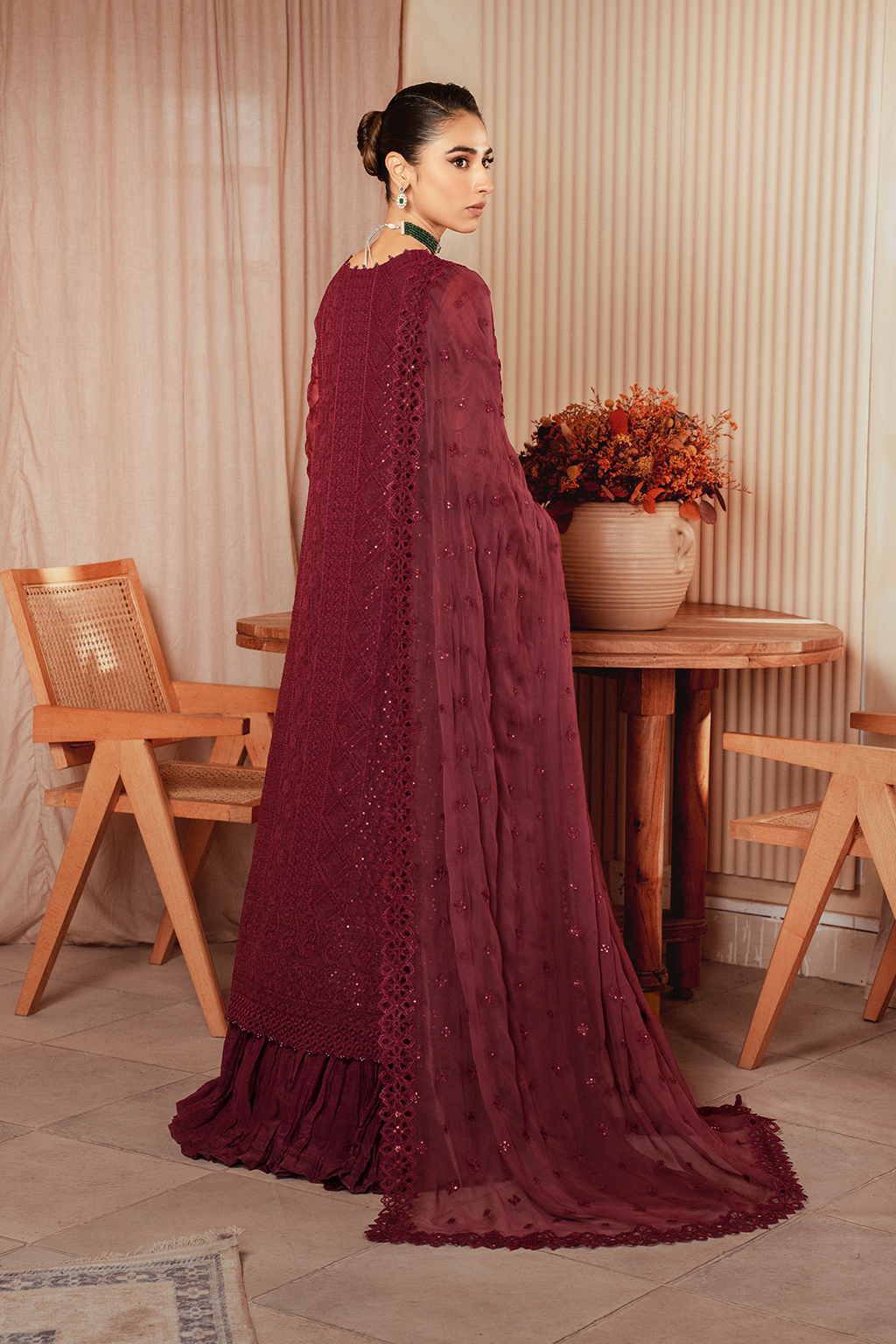 ICK-01 | CHIFFONKARI | IZNIK in UK USA UAE online kapraye.com