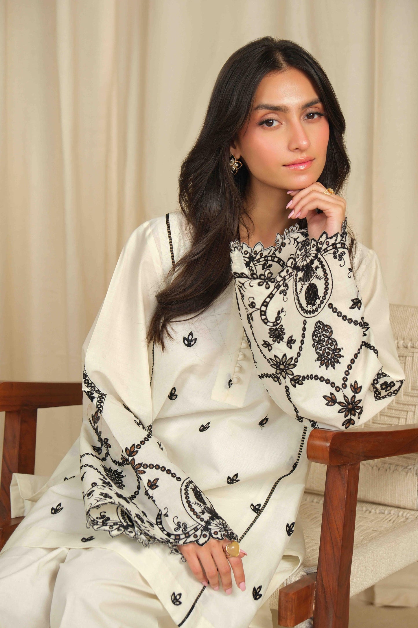 D2 - Monochrome Flair | NOOR PRET '25 | NOOR BY SADIA ASAD