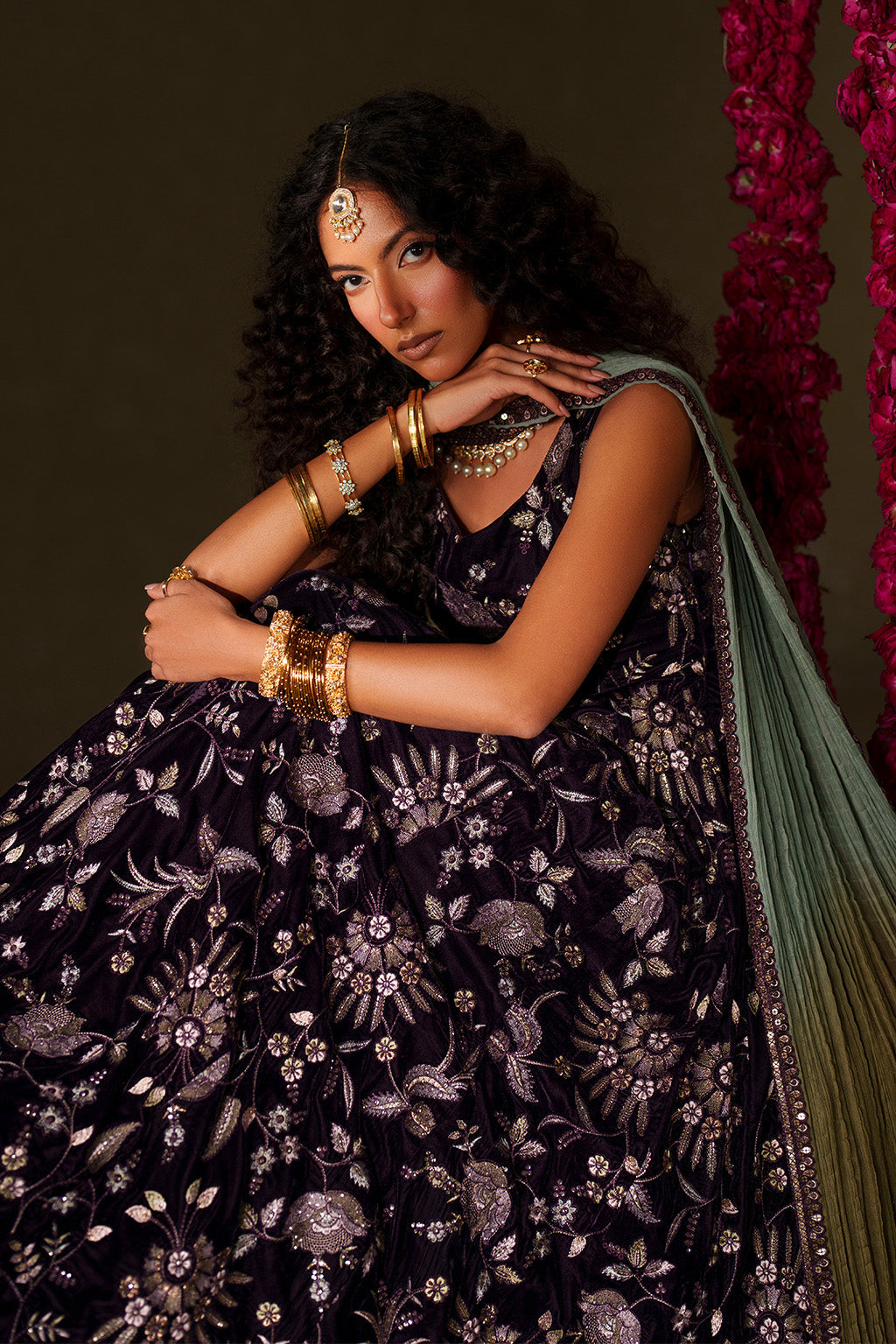 IV-67 Embroidered Velvet | VELVET EDIT II | IZNIK