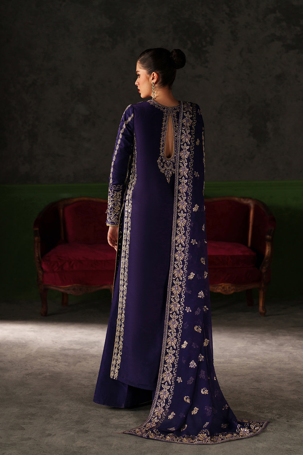 AZURE SAPPHIRE | VERVE SILK EDIT | EMAAN ADEEL