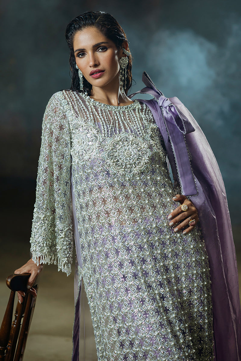 Lavande | Fleur Luxury Formals '24 | Mushq in UK USA UAE online kapraye.com