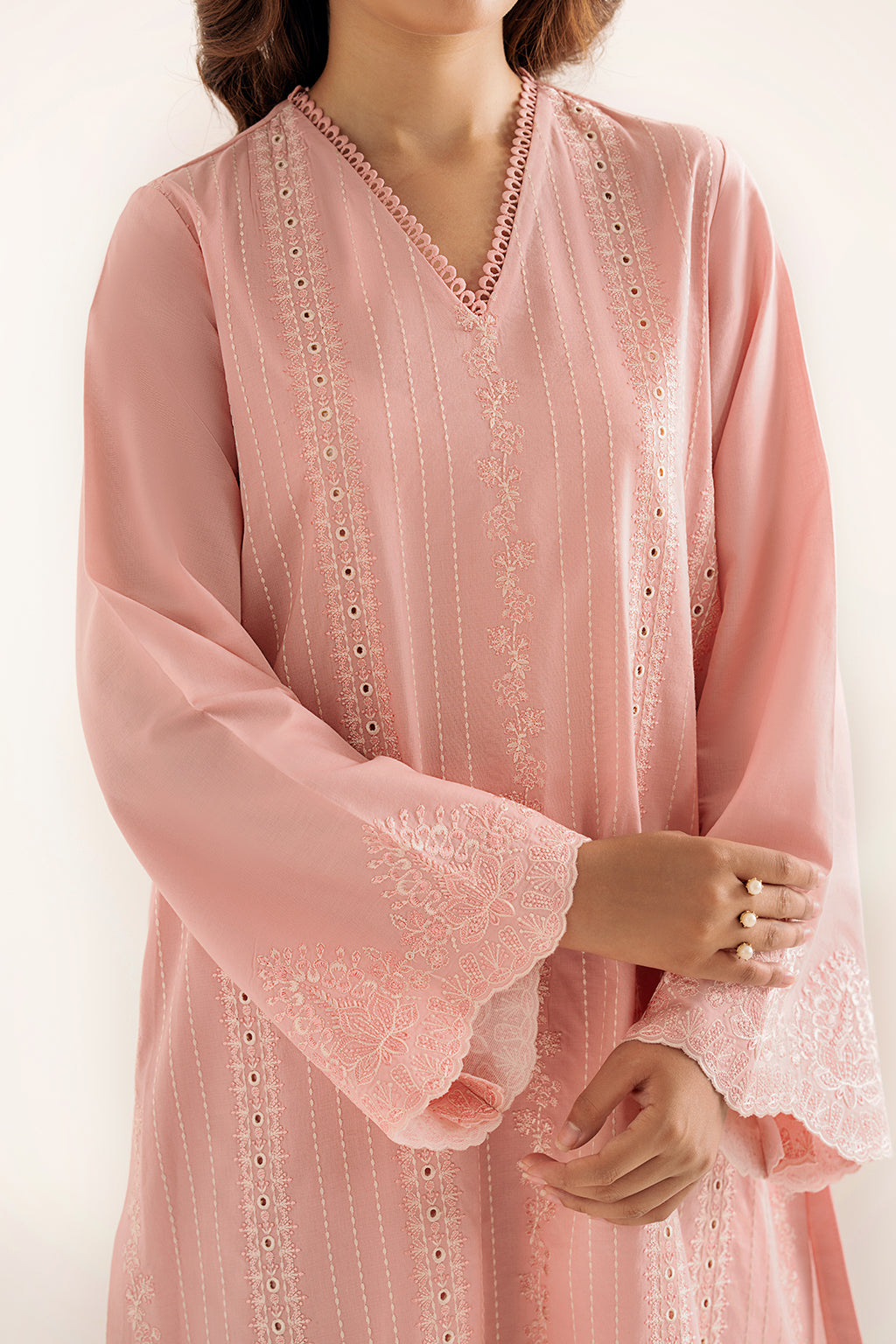 Peony Pink || Basic Pret || Afrozeh in UK USA UAE online kapraye.com