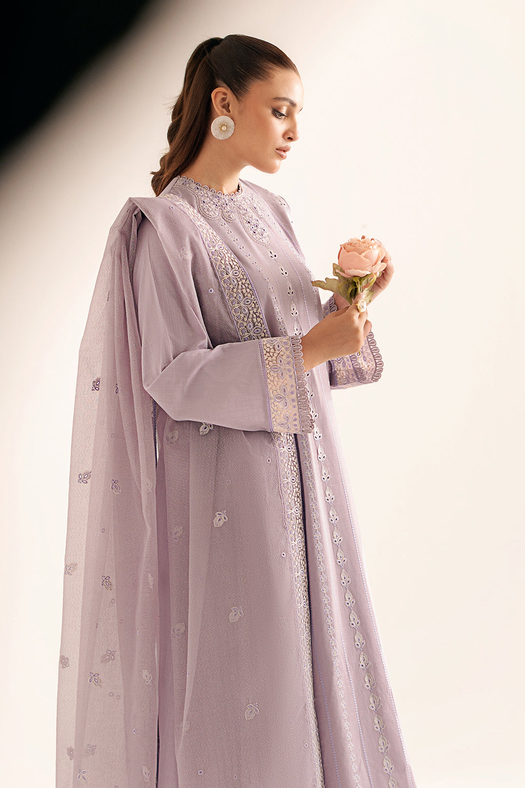 Lilac Mist || Basic Pret || Afrozeh in UK USA UAE online kapraye.com