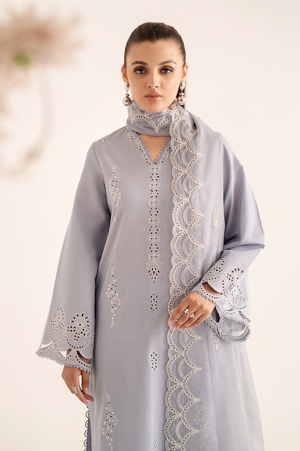 Stone Grey || Basic Pret || Afrozeh in UK USA UAE online kapraye.com