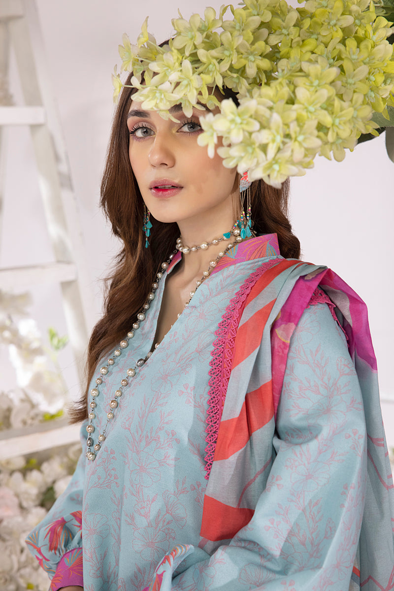 AQUAMARINE || SUMMER BREEZE β23 || RANG RASIYA in UK USA UAE online kapraye.com