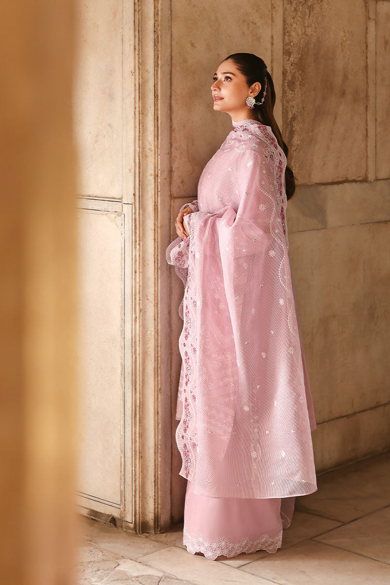 LAVENDER MIST-3PC EMBROIDERED LAWN SUIT | EID LAWN '26 | CROSS STITCH