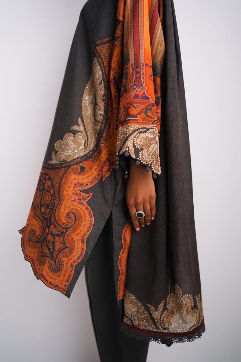 H231-028B-AG | Mahay Summer’23 | SANA SAFINAZ in UK USA UAE online kapraye.com