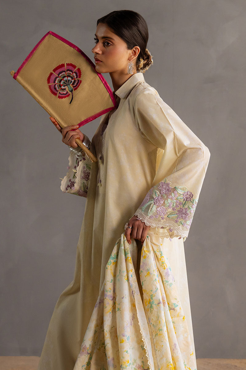 SUNSHINE GLOW | EID LAWN EDIT 2 | CROSS STITCH