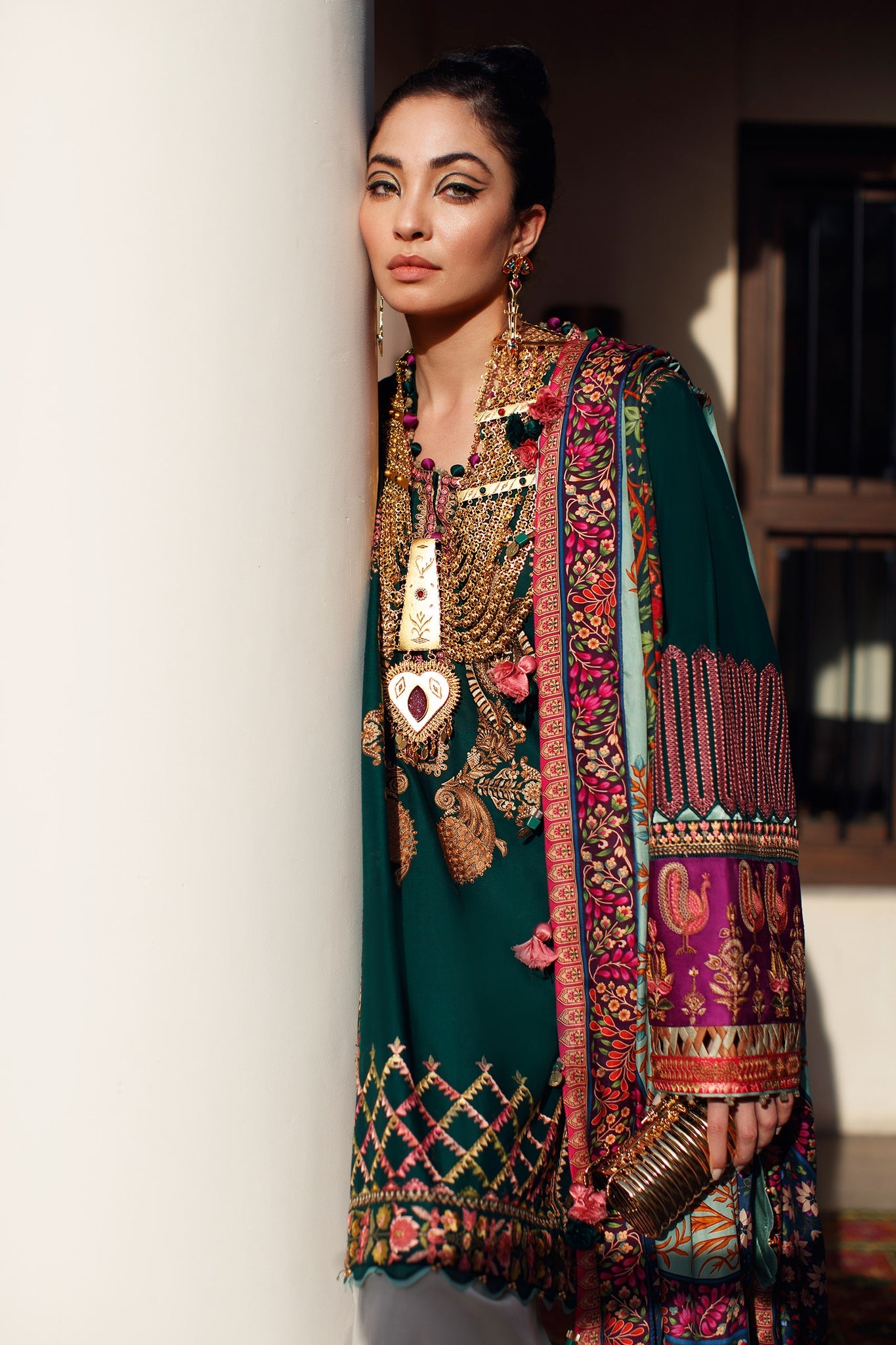 EL22-08 A (RIYA) || Lawn Collection 2022 || Elan in UK USA UAE online kapraye.com