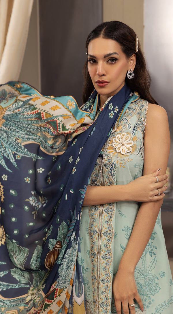 ZENOBIA | LUXURY LAWN 23 | ANAYA in UK USA UAE online kapraye.com