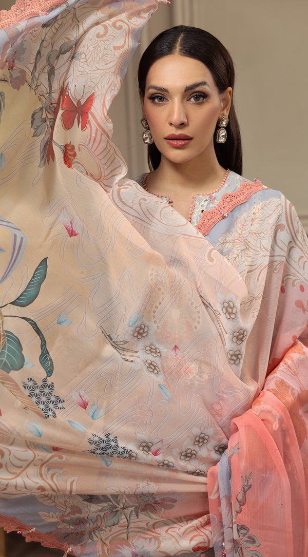 ZUNAIRA | LUXURY LAWN 23 | ANAYA in UK USA UAE online kapraye.com