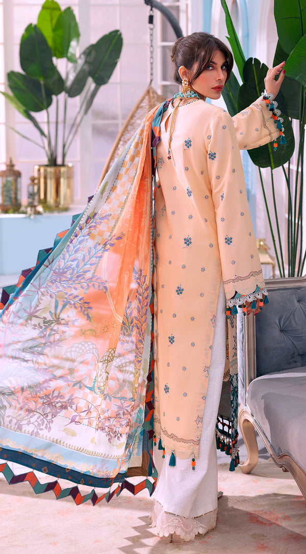 NATASHA || LUXURY FESTIVE LAWN '22 “AFSANA” || ANAYA By Kiran Chaudhry in UK USA UAE online kapraye.com