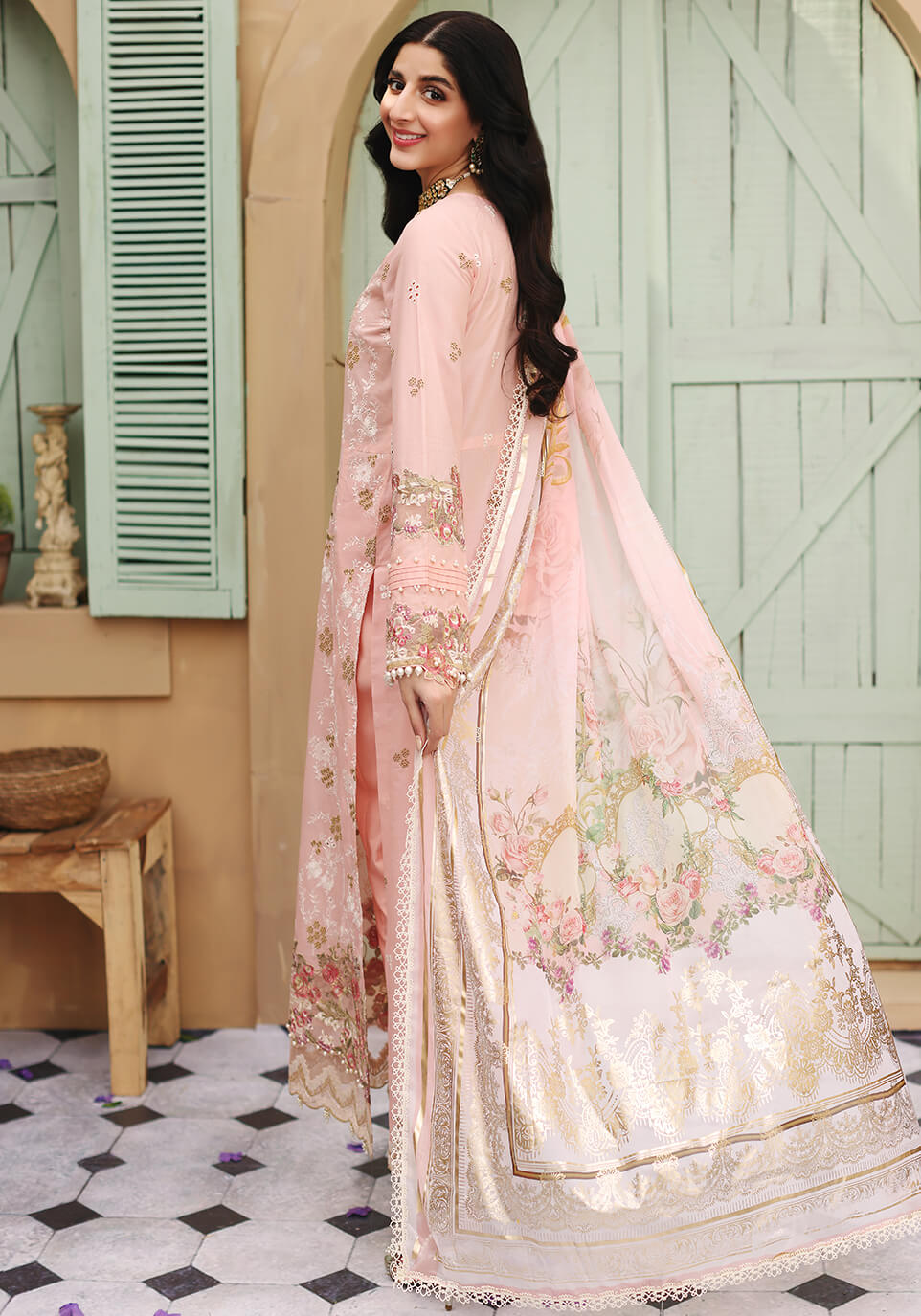 ELF-4 Jardin || Luxury Festive'22 || Elaf Premium in UK USA UAE online kapraye.com