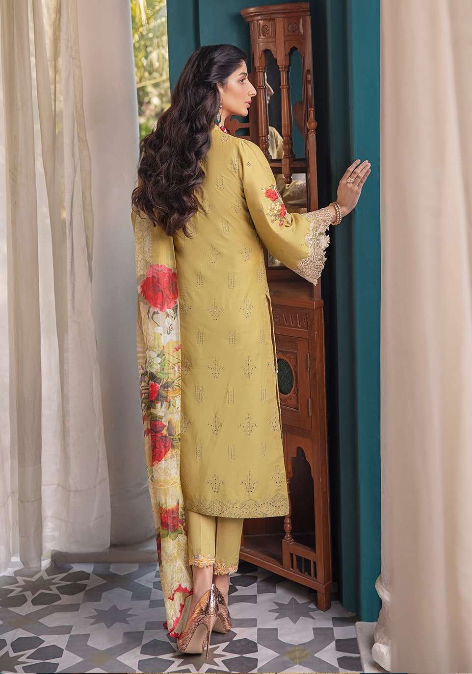 EFC 7- Opulencia || Elaf Festive Chikankari 2022 || Elaf Premium in UK USA UAE online kapraye.com