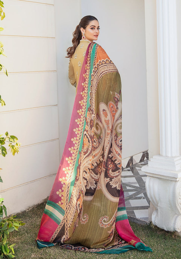 KLL-4B MANDELA || LAWN COLLECTION VOL-1 || KHAF PREMIUM in UK USA UAE online kapraye.com