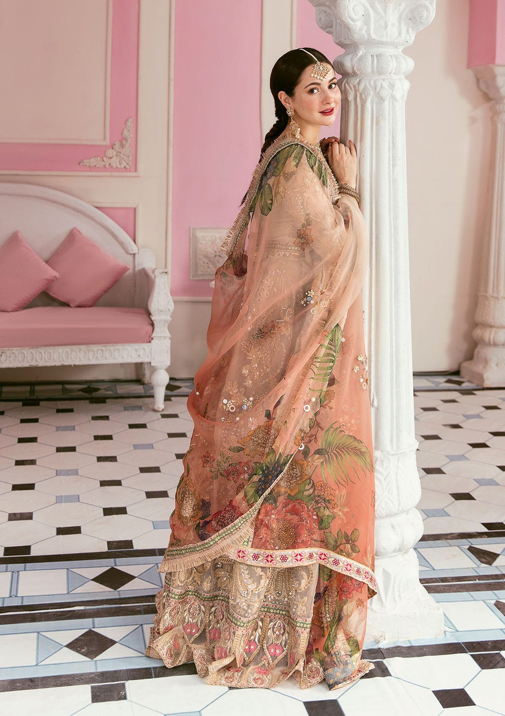 ECC-2- MONARCH || Luxury Handwork Collection || Elaf Premium in UK USA UAE online kapraye.com