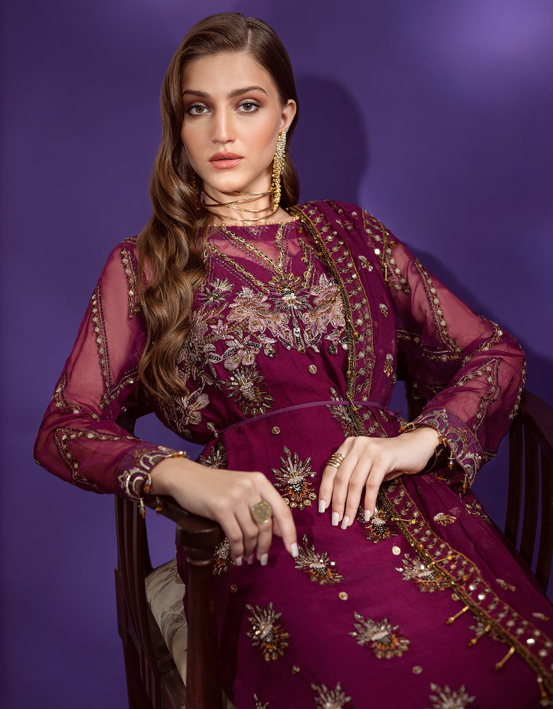 LR-01 || LAMOUR CHIFFON VOL-02 || EMAAN ADEEL in UK USA UAE online kapraye.com