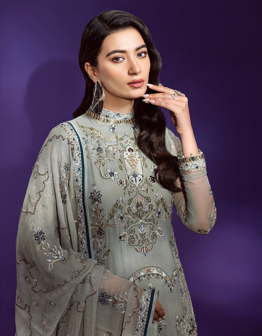 LR-03 || LAMOUR CHIFFON VOL-02 || EMAAN ADEEL in UK USA UAE online kapraye.com