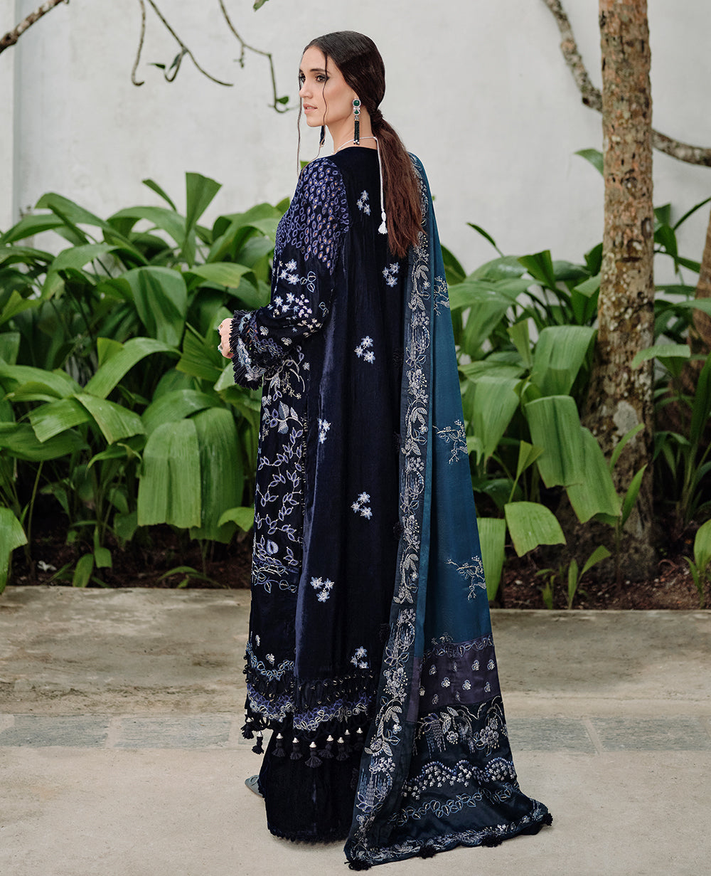 KENALI || DANAYAH WINTER UNSTITCHED '22 || Rpublic Womenswear in UK USA UAE online kapraye.com