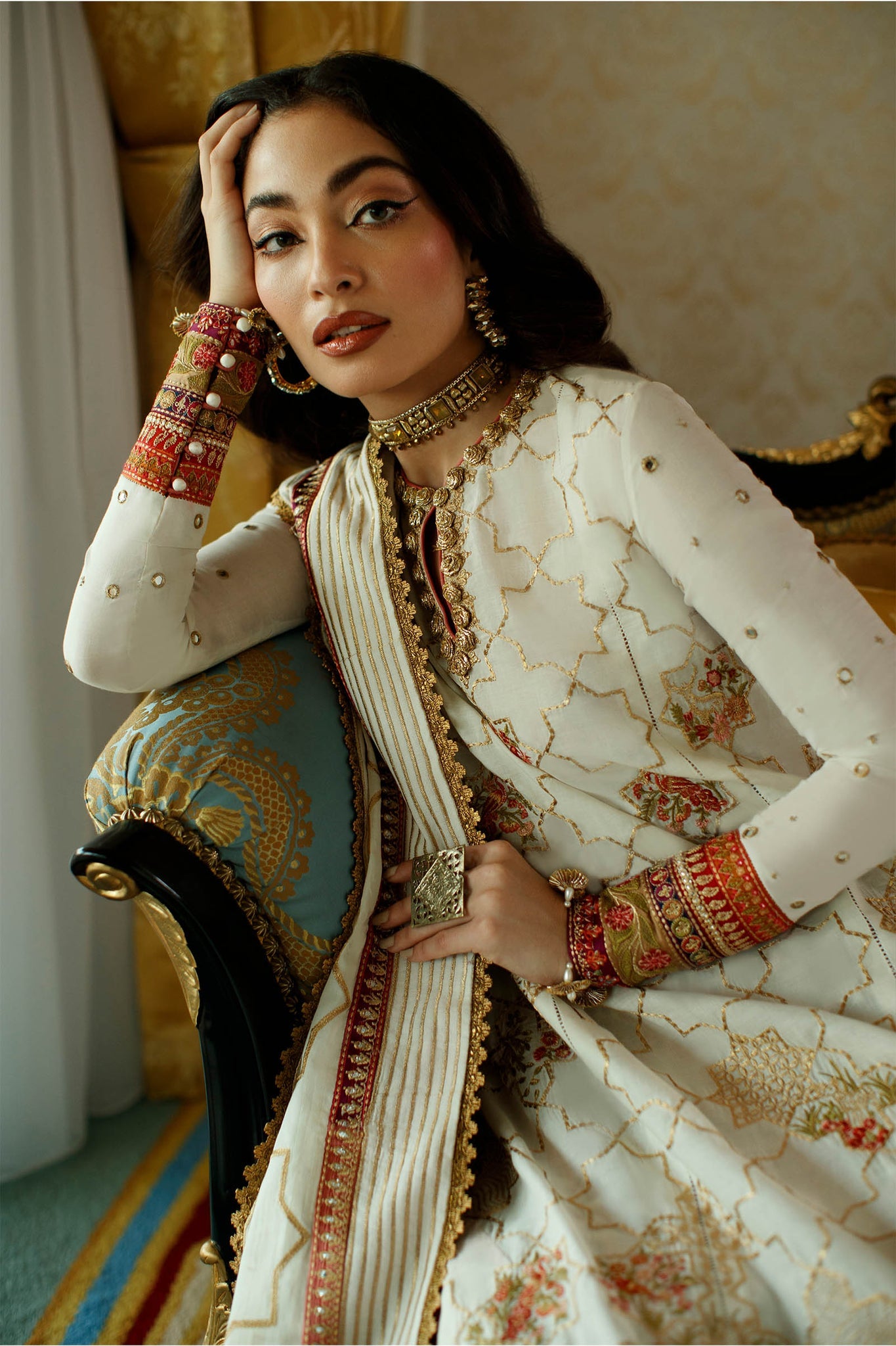 EL22-15 B (NADINE) || Lawn Collection 2022 || Elan in UK USA UAE online kapraye.com