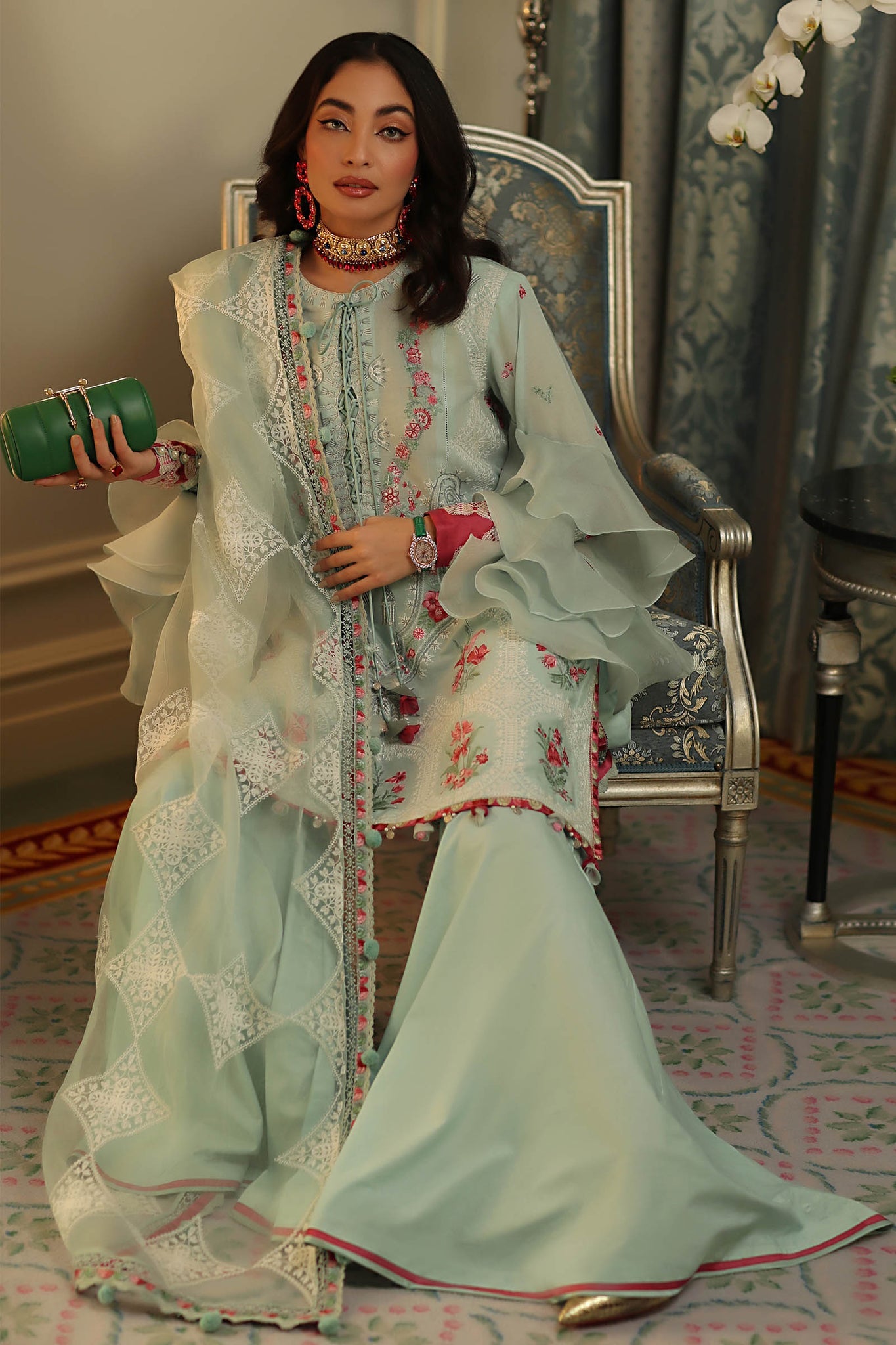 EL22-01 B (LARA) || Lawn Collection 2022 || Elan in UK USA UAE online kapraye.com