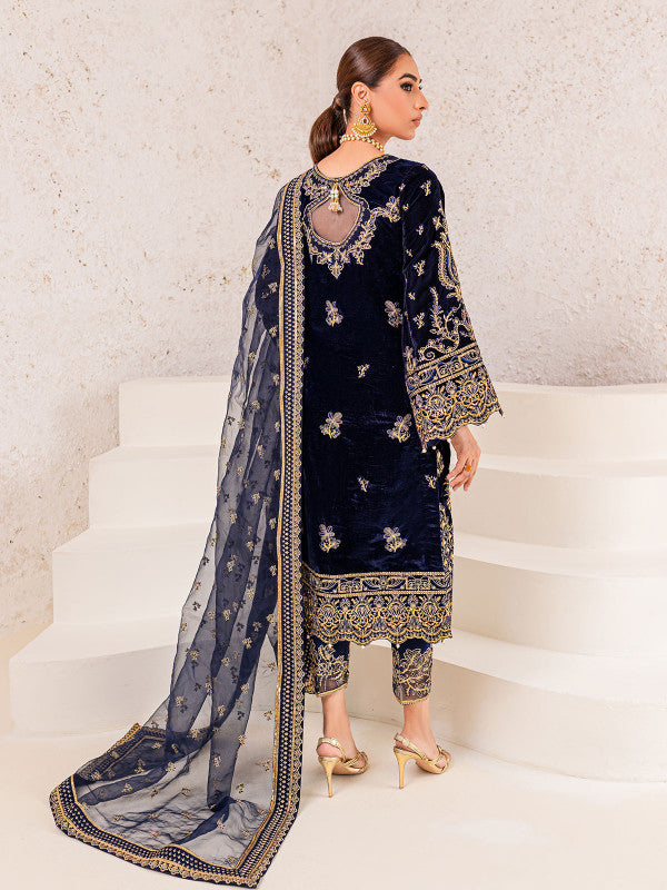 Insiyah 03 || EMBROIDERED VELVET '22 || Gulaal in UK USA UAE online kapraye.com