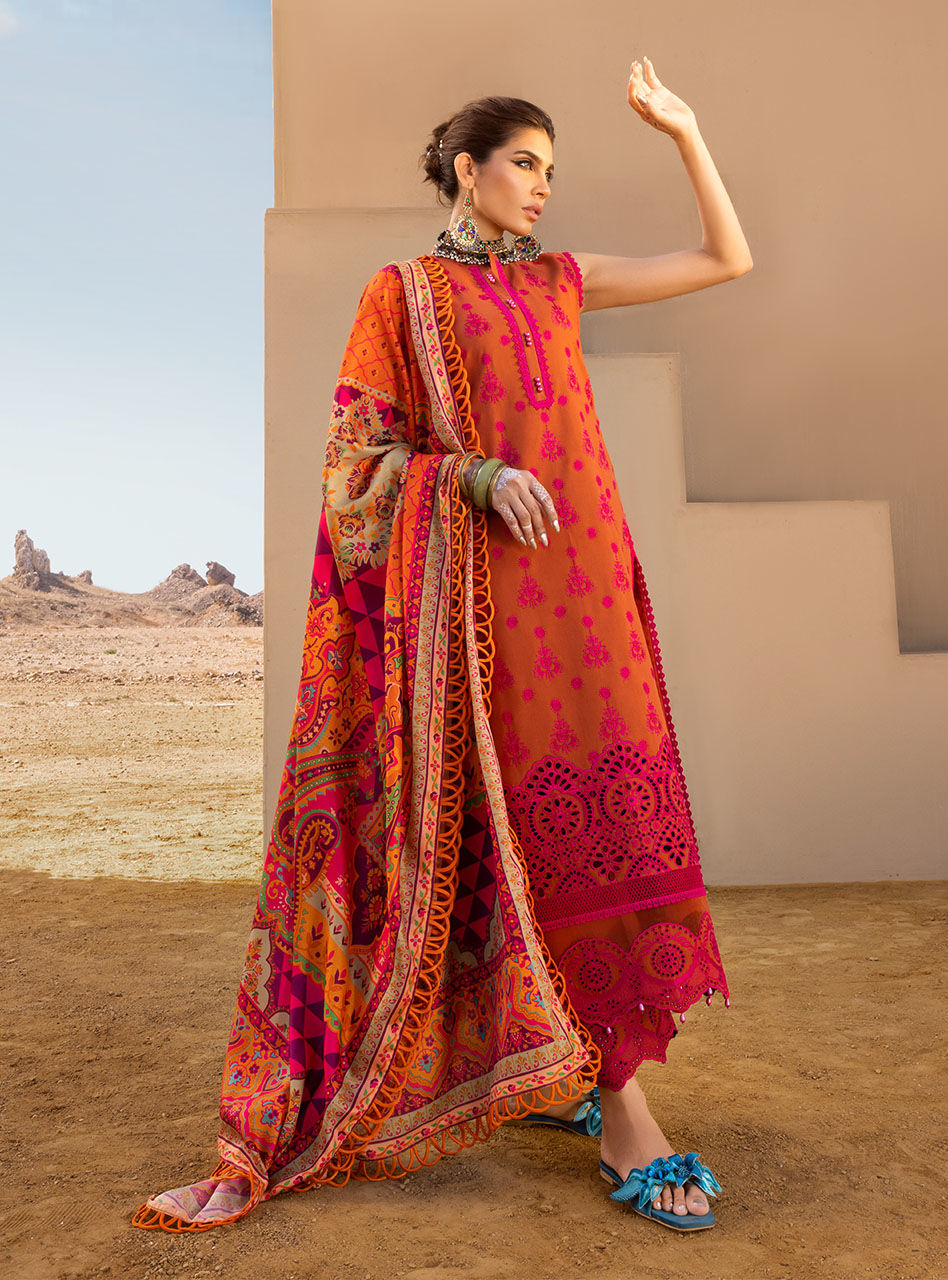 GUNJAL 3B || LUXURY LAWN || ZAINAB CHOTTANI in UK USA UAE online kapraye.com