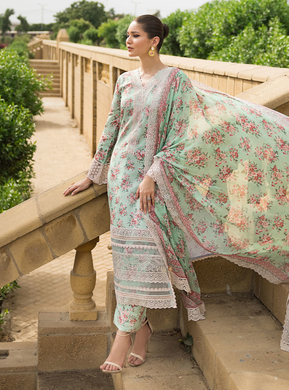 AABROO 6A || LUXURY LAWN || ZAINAB CHOTTANI in UK USA UAE online kapraye.com