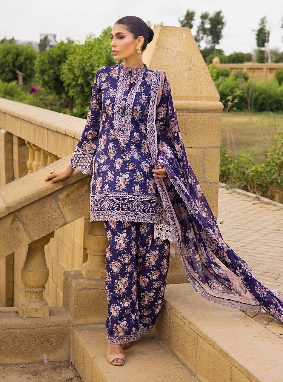 AABROO 6B || LUXURY LAWN || ZAINAB CHOTTANI in UK USA UAE online kapraye.com