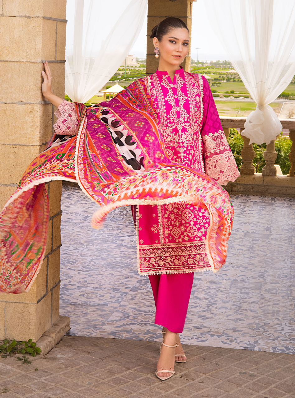 GUL-MOHAR 3B || LUXURY LAWN || ZAINAB CHOTTANI in UK USA UAE online kapraye.com