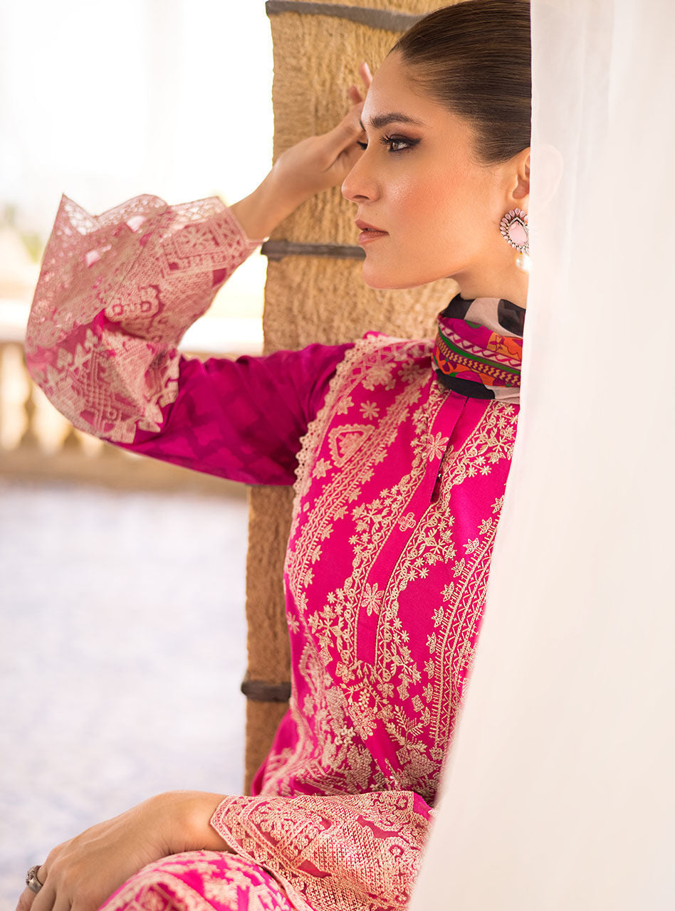 GUL-MOHAR 3B || LUXURY LAWN || ZAINAB CHOTTANI in UK USA UAE online kapraye.com