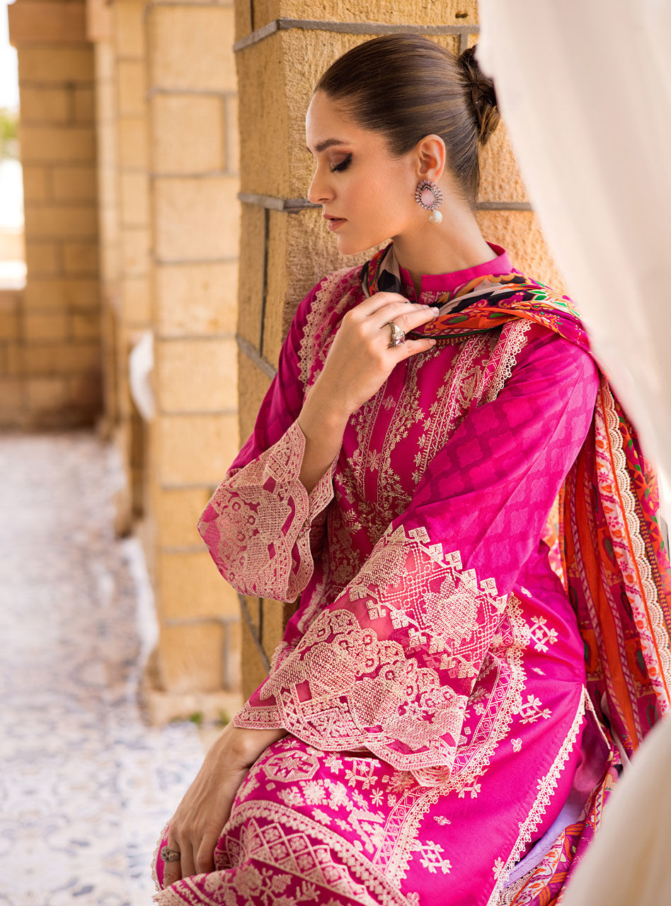 GUL-MOHAR 3B || LUXURY LAWN || ZAINAB CHOTTANI in UK USA UAE online kapraye.com