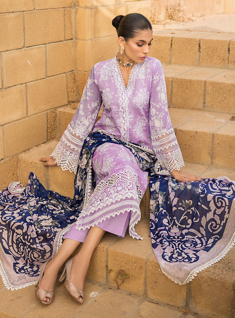 SEHER 1B || LUXURY LAWN || ZAINAB CHOTTANI in UK USA UAE online kapraye.com