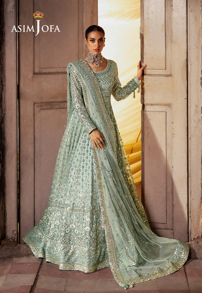 AJKB-07 EMBROIDERED NET 3 PCS | BEKHUDI | ASIM JOFA