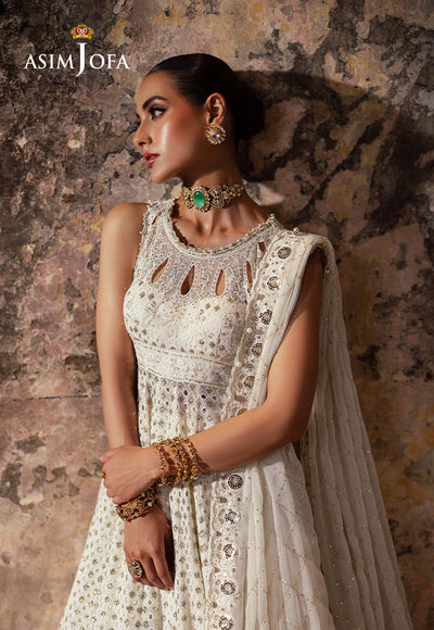 AJKB-05 EMBROIDERED CHIFFON 3 PCS | BEKHUDI | ASIM JOFA