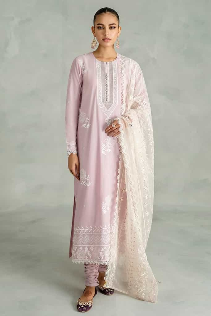 PERSE AURA-3PC EMBROIDERED LAWN SUIT | EID LAWN | CROSS STITCH in UK USA UAE online kapraye.com