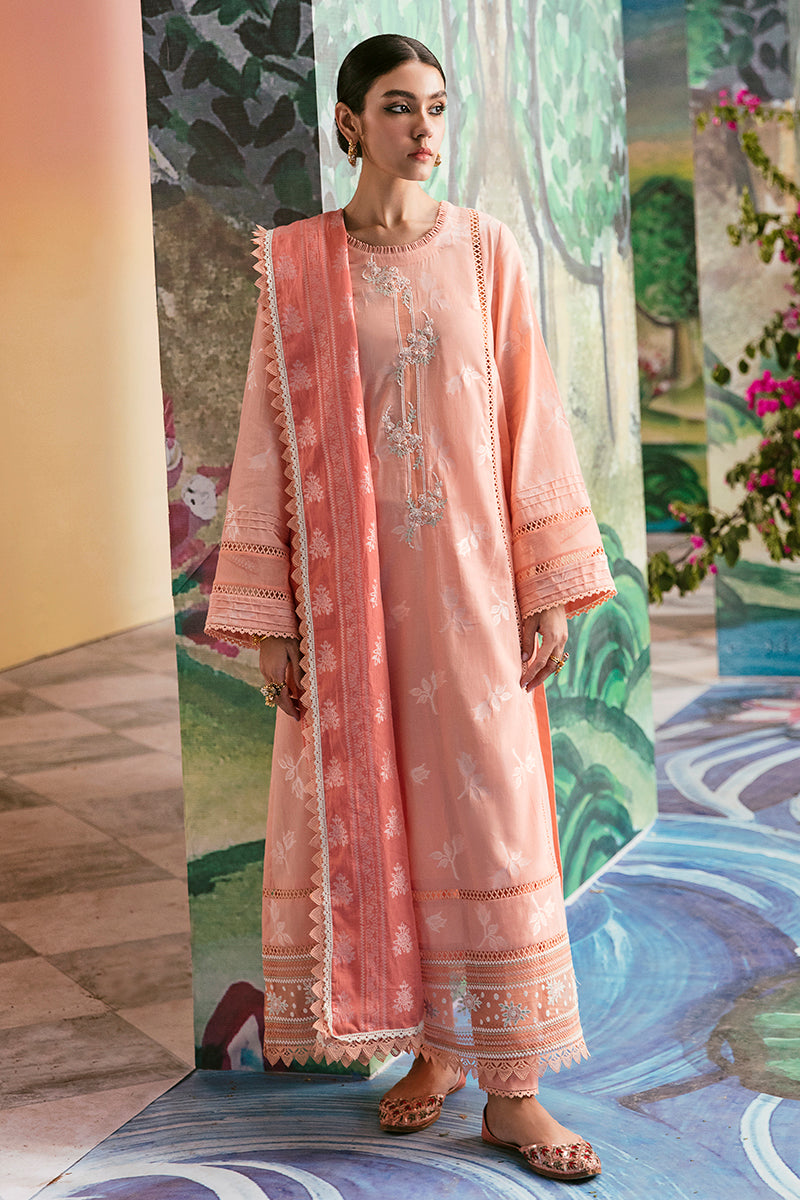 PRIM ROSE-3PC COTTON JACQUARD SUIT | EID LAWN-2 | CROSS STITCH in UK USA UAE online kapraye.com